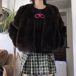 H&M black puff coat